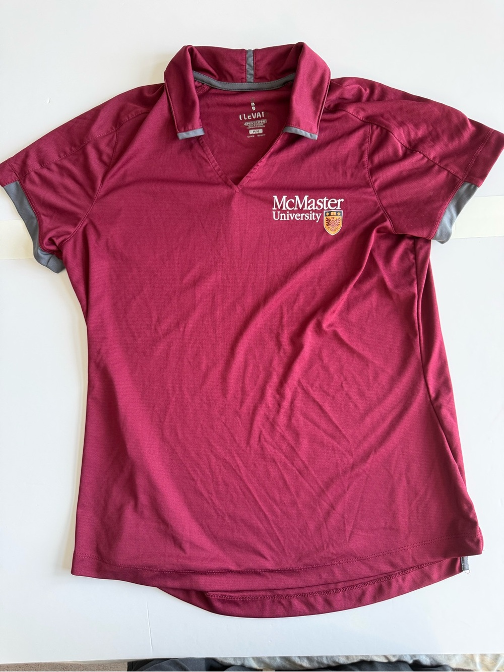 McMaster University Maroon Polo Shirt